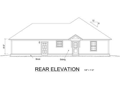 Craftsman House Plan #4848-00101 Elevation Photo