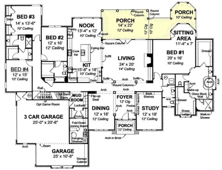 House Plan House Plan #13808 Drawing 1