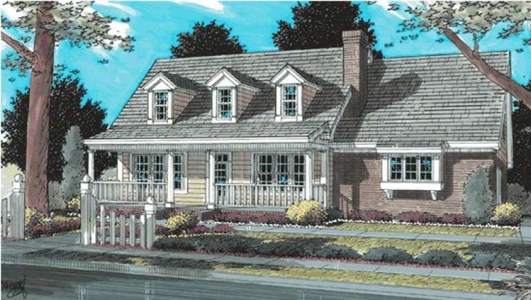 House Plan House Plan #13906 Front Elevation