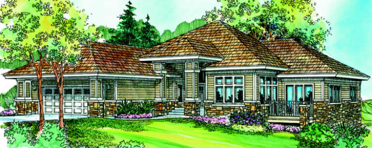 House Plan House Plan #1412 Front Elevation