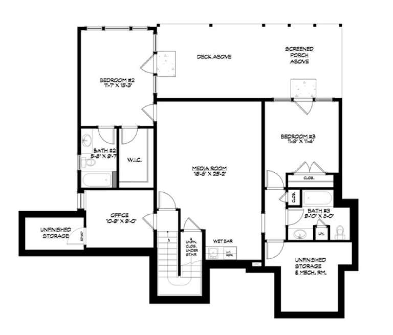House Plan House Plan #14322 Drawing 1