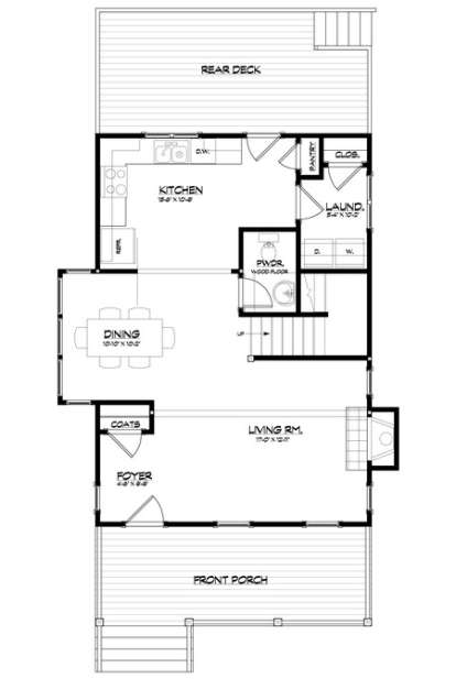 Floorplan 1 for House Plan #5738-00009