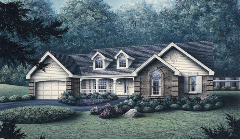 House Plan House Plan #14355 Front Elevation