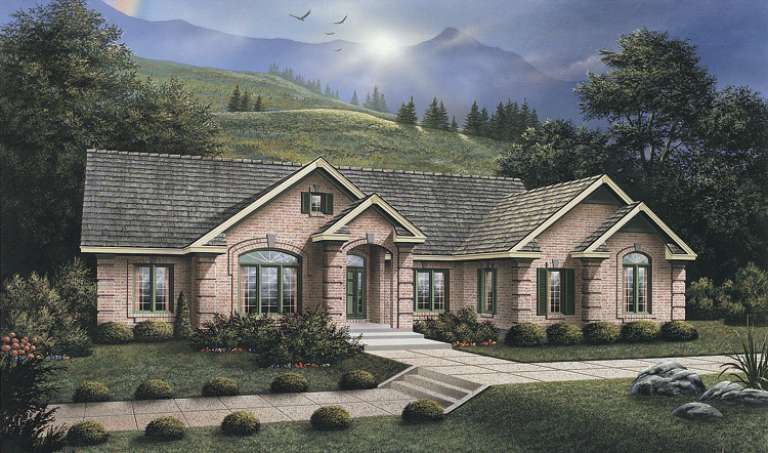 House Plan House Plan #14356 Front Elevation
