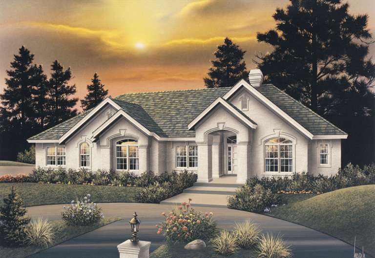 House Plan House Plan #14397 Front Elevation