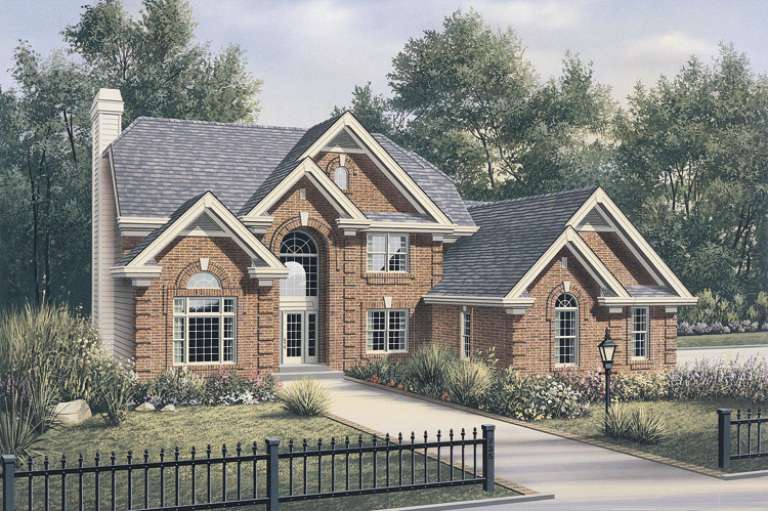 House Plan House Plan #14401 Front Elevation