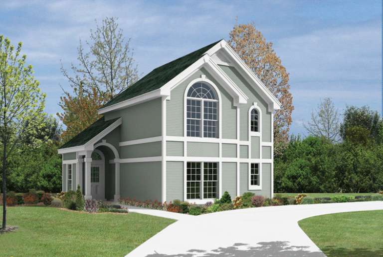 House Plan House Plan #14403 Front Elevation