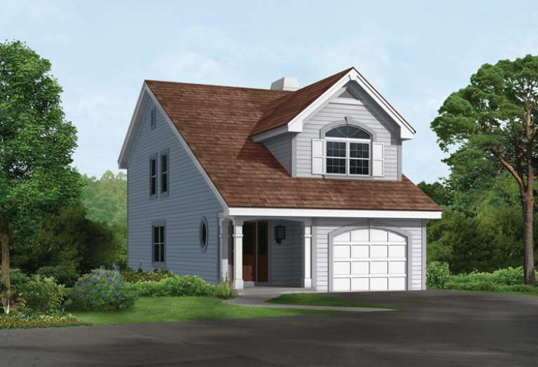 House Plan House Plan #14443 Front Elevation