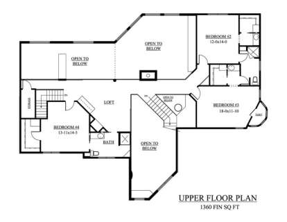 Floorplan 2 for House Plan #5631-00053