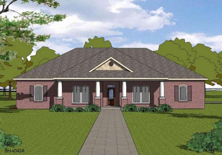 House Plan House Plan #14509 Front Elevation