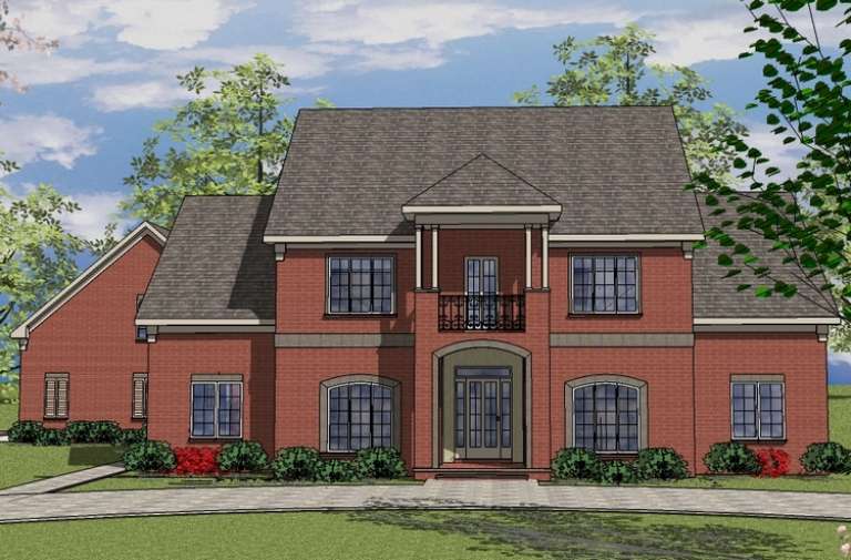 House Plan House Plan #14537 Front Elevation