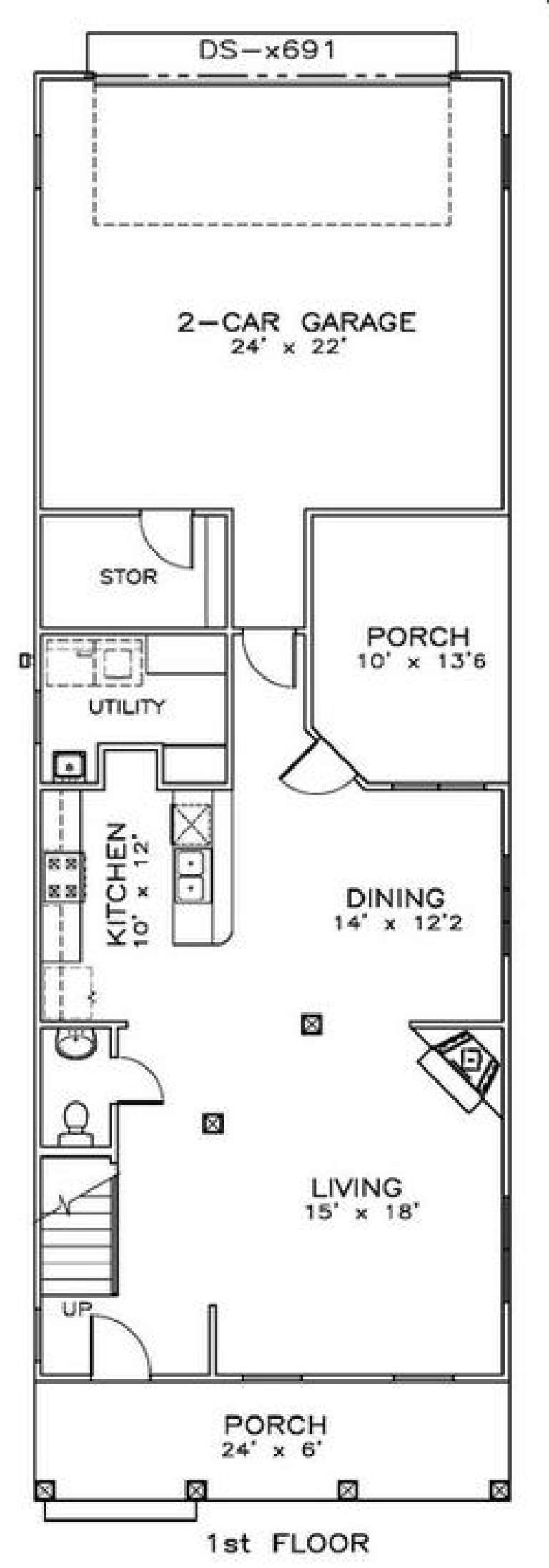 House Plan House Plan #14545 Drawing 1