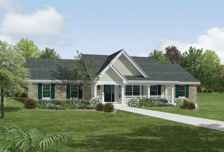 House Plan House Plan #14606 Front Elevation
