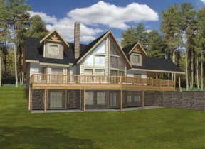 Mountain Plan: 4,385 Square Feet, 5 Bedrooms, 4 Bathrooms - 341-00258