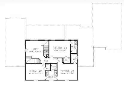 Floorplan 2 for House Plan #6819-00004