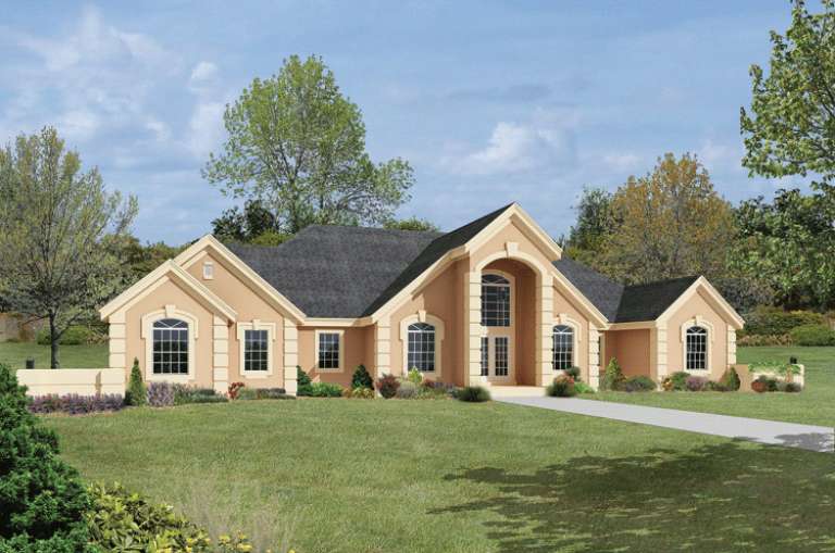 House Plan House Plan #14645 Front Elevation