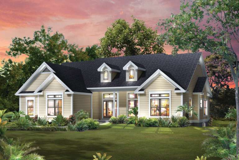House Plan House Plan #14677 Front Elevation