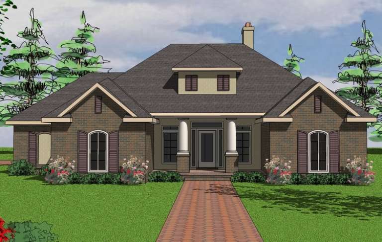House Plan House Plan #14690 Front Elevation