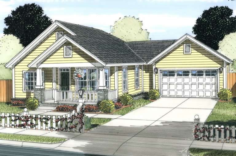 House Plan House Plan #14711 Front Elevation