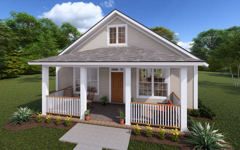 Craftsman Plan: 1,277 Square Feet, 3 Bedrooms, 2 Bathrooms - 4848-00325