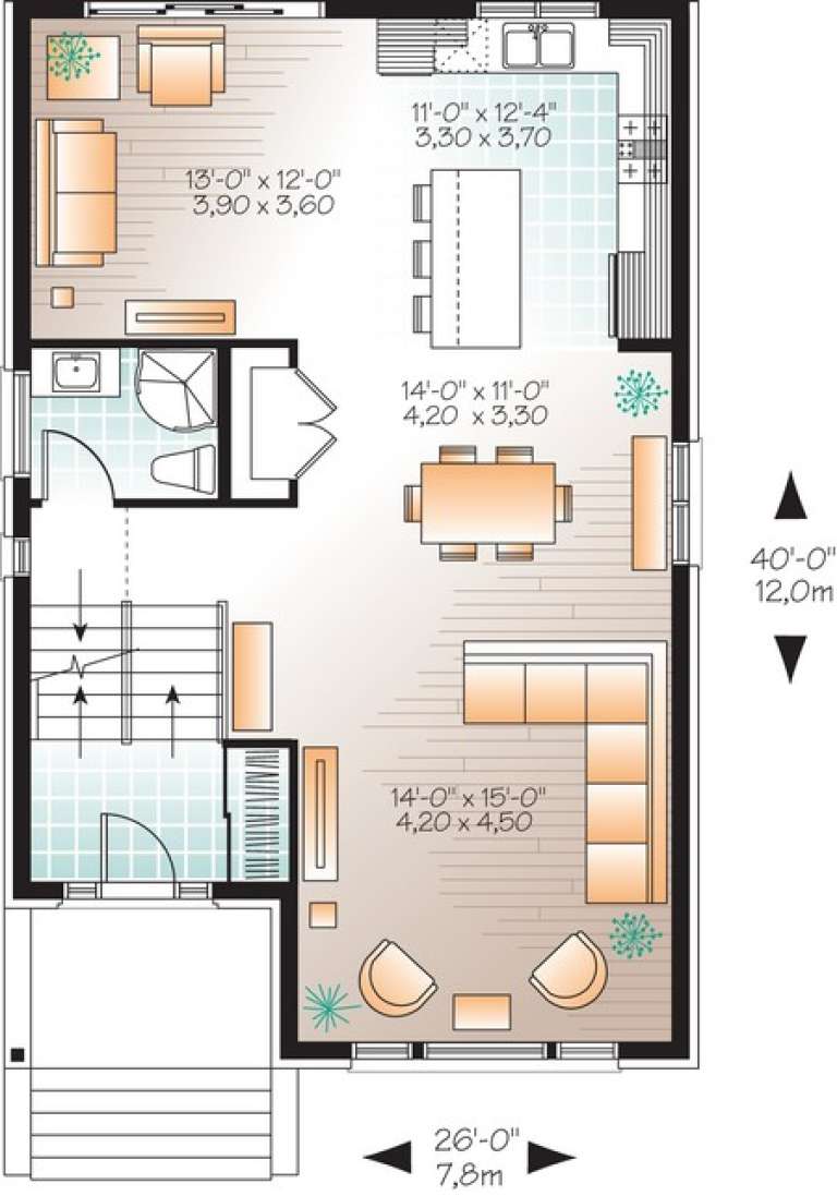 House Plan House Plan #14752 Drawing 1