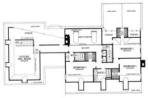 Southern Plan: 3,062 Square Feet, 4 Bedrooms, 3.5 Bathrooms - 7922-00013