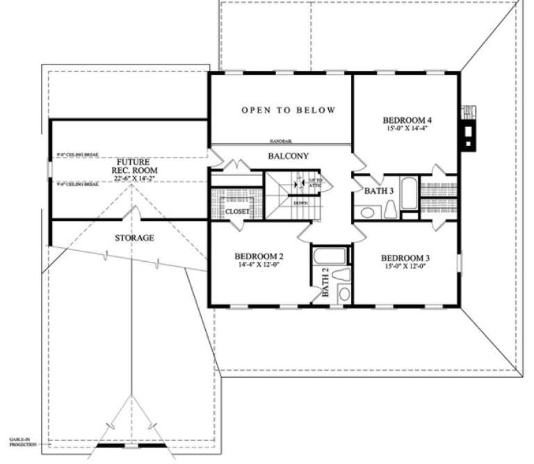 House Plan House Plan #14841 Drawing 2