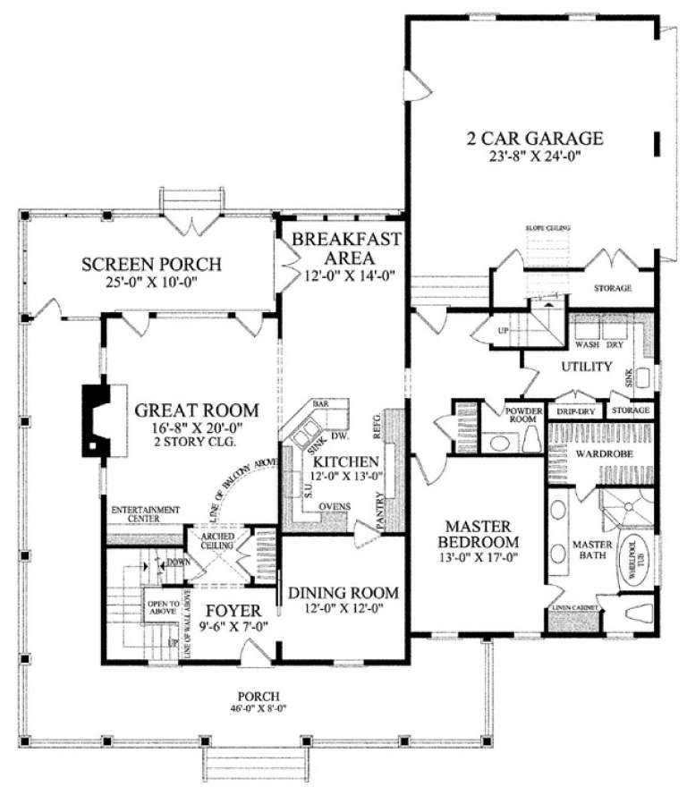 House Plan House Plan #14848 Drawing 1