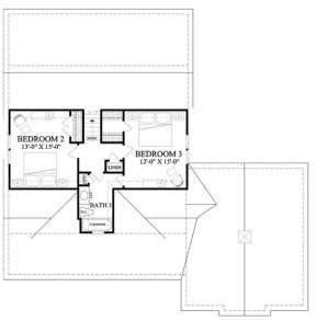 Country Plan: 1,738 Square Feet, 3 Bedrooms, 2.5 Bathrooms - 7922-00072