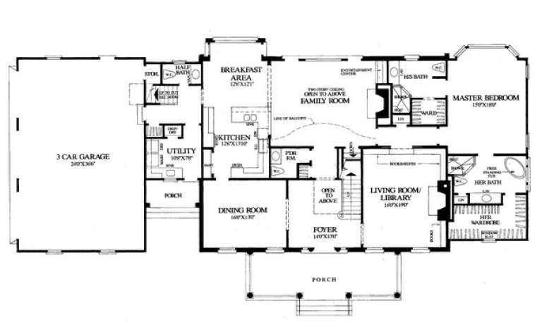 House Plan House Plan #14895 Drawing 1