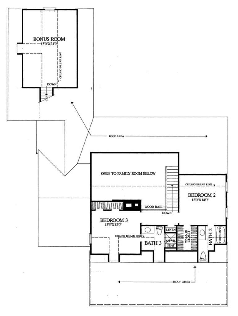 House Plan House Plan #14897 Drawing 2