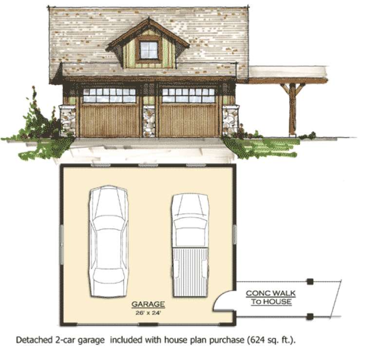 House Plan House Plan #14935 Drawing 3