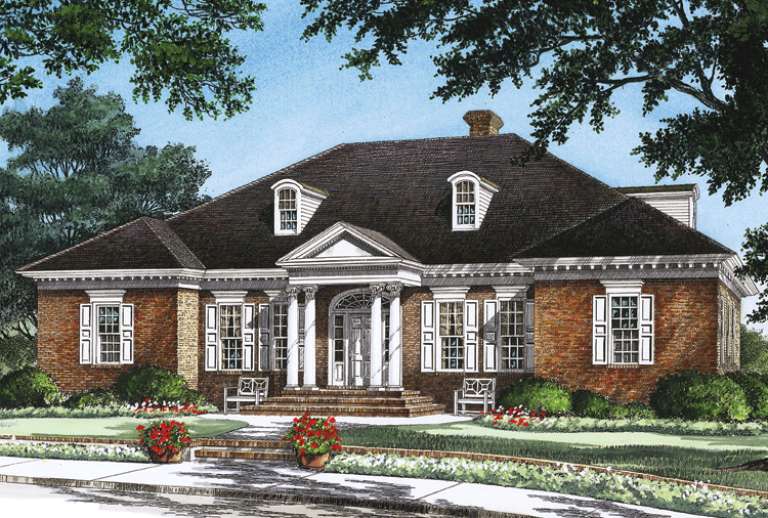 House Plan House Plan #14956 Front Elevation