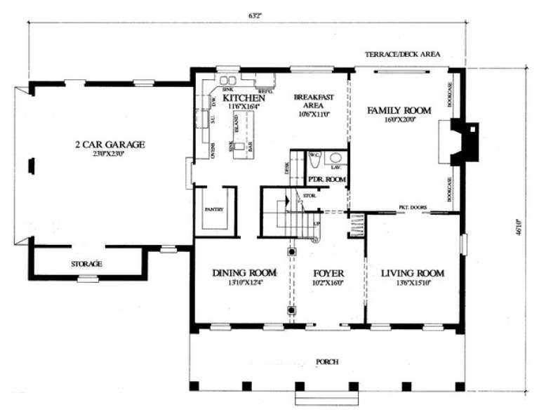 House Plan House Plan #14957 Drawing 1