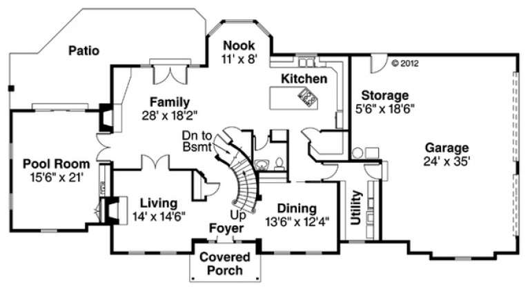 House Plan House Plan #15009 Drawing 1