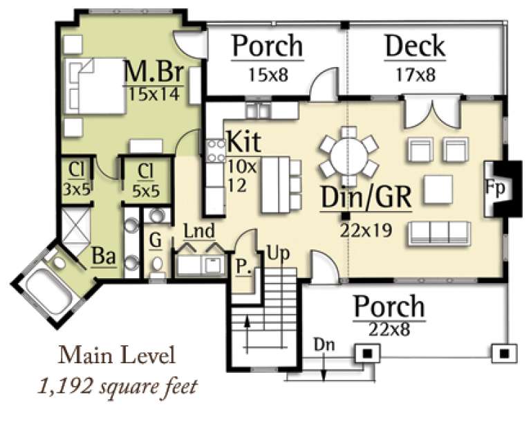 House Plan House Plan #15028 Drawing 1