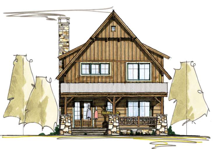 House Plan House Plan #15039 Front Elevation
