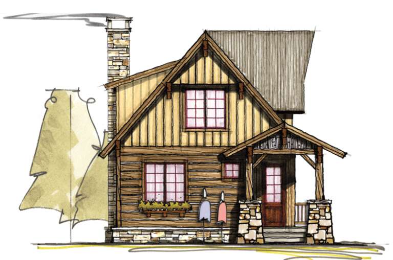 House Plan House Plan #15044 Front Elevation