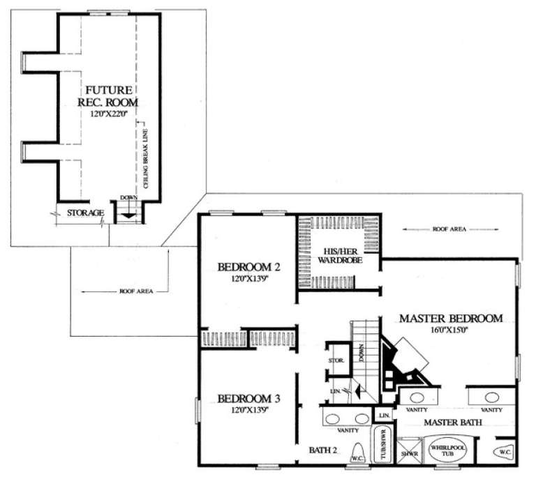 House Plan House Plan #15078 Drawing 2