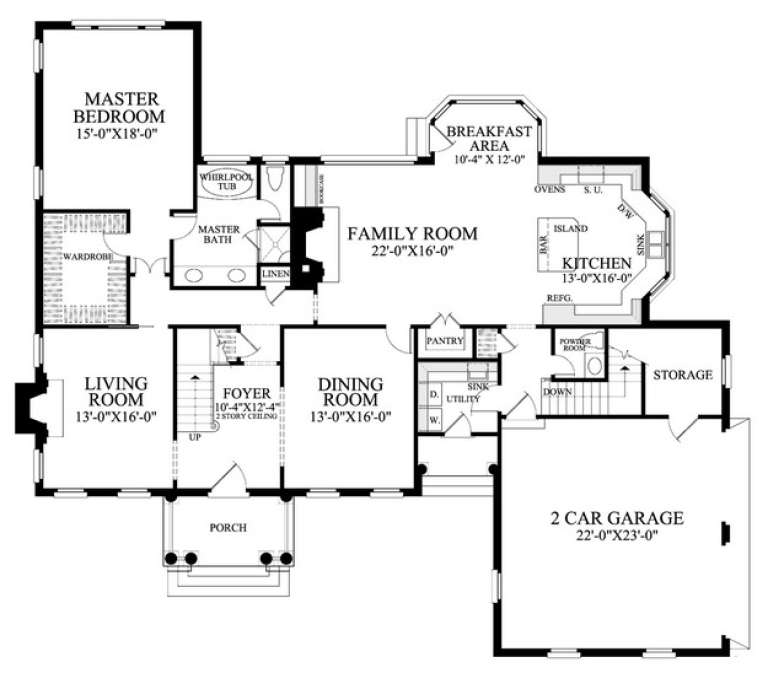 House Plan House Plan #15216 Drawing 1