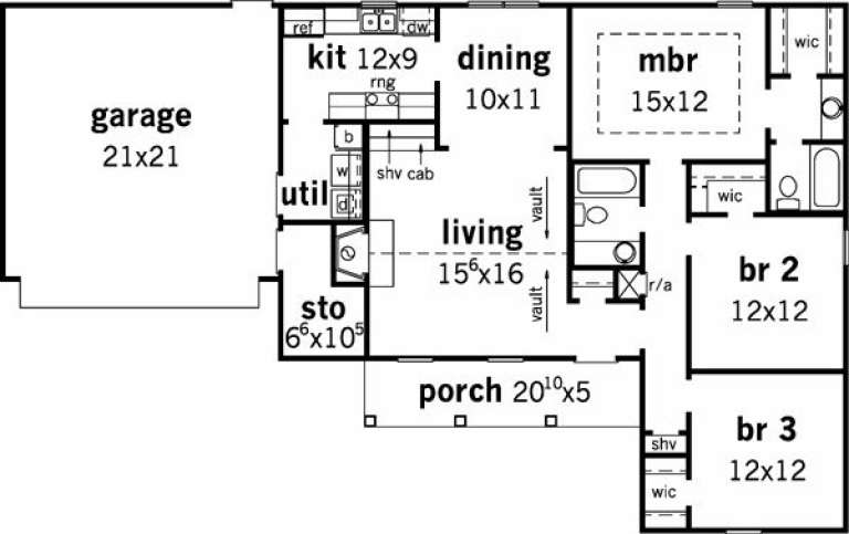 House Plan House Plan #15275 Drawing 1