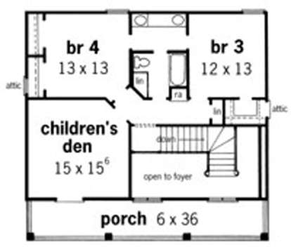 Floorplan 2 for House Plan #9035-00116