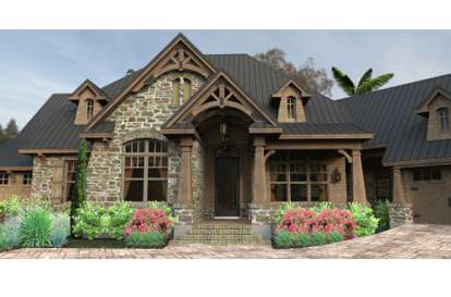 Craftsman House Plan #9401-00011 Elevation Photo