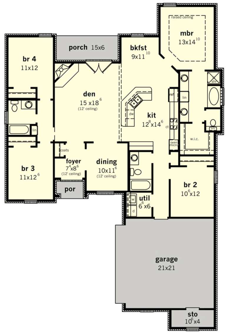 House Plan House Plan #15523 Drawing 1