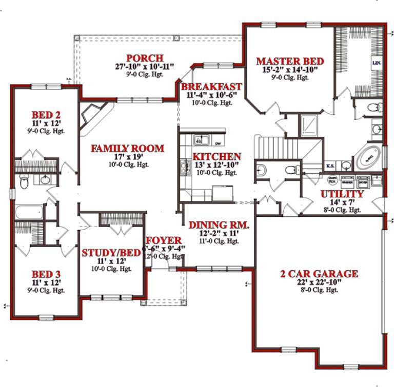 House Plan House Plan #15556 Drawing 1