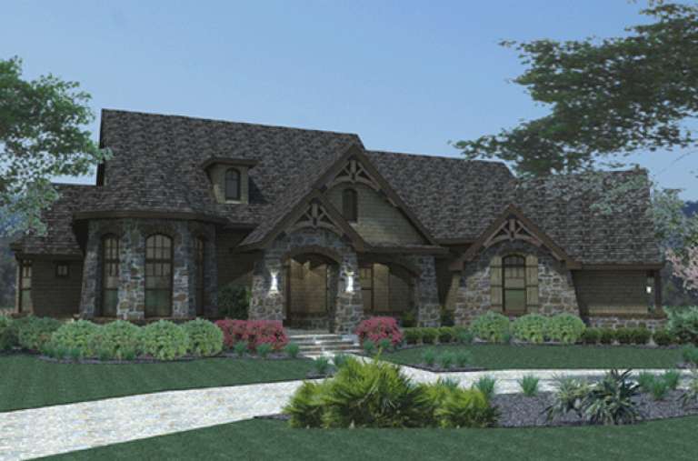 House Plan House Plan #15683 Front Elevation