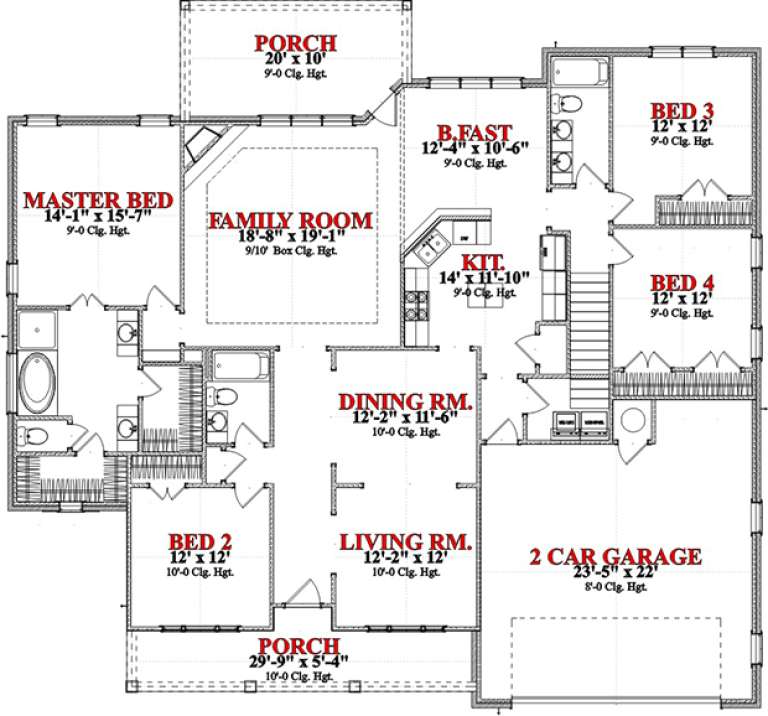 House Plan House Plan #15735 Drawing 1