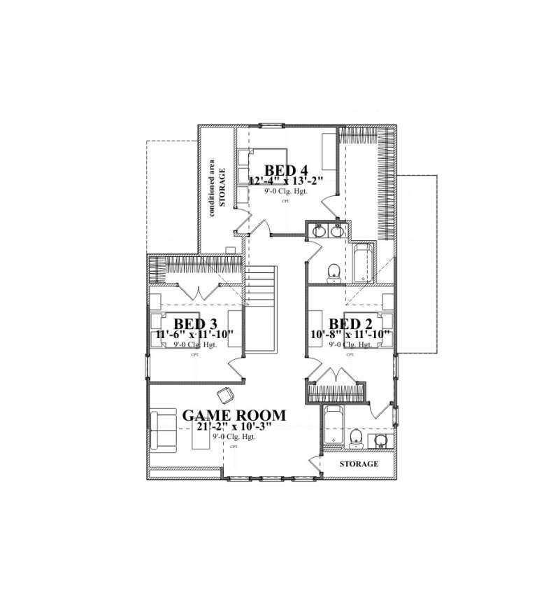 House Plan House Plan #15781 Drawing 2