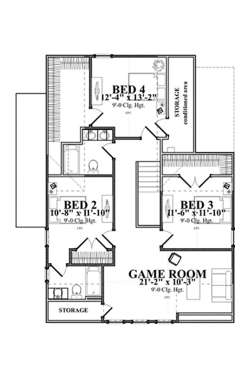 House Plan House Plan #15782 Drawing 2