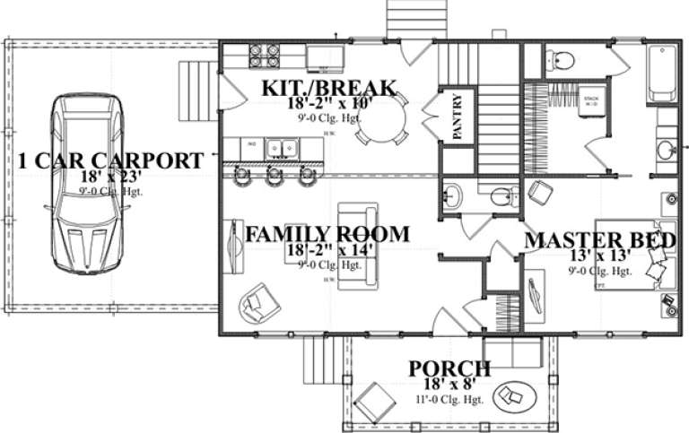 House Plan House Plan #15786 Drawing 1